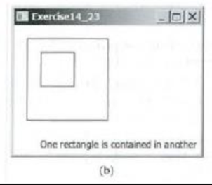 Chapter 14, Problem 14.23PE, (Geometry: two rectangles) Write a program that prompts the user to enter the center coordinates, , example  2