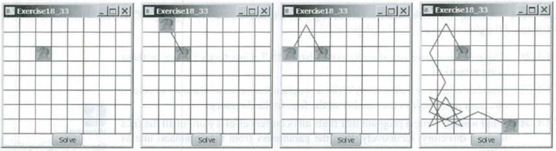 Chapter 18, Problem 18.33PE, (Game: Knights Tour animation) Write a program for the Knights Tour problem. Your program should let 