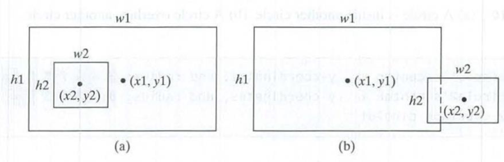 Chapter 3, Problem 3.28PE, (Geometry: two rectangles) Write a program that prompts the user to enter the center x-, , example  1
