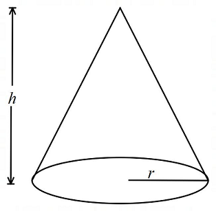 Chapter 1.7, Problem 38AYU, Geometry The volume V of a right circular cone varies jointly with the square of its radius r and 