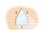 Chapter 2.6, Problem 18AYU, Architecture A special window has the shape of a rectangle surmounted by an equilateral triangle. 