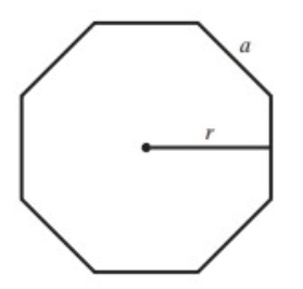 Chapter 6.6, Problem 103AYU, Area of Octagon PartI The area A of a regular octagon is given by the formula A=8r2tan8, where r is 
