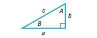 Chapter 7.1, Problem 34AYU, In Problems 29-42, use the right triangle shown below. Then, using the given information, solve the 