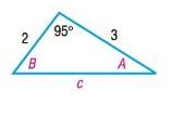 Chapter 7.3, Problem 11AYU, In Problems 9-16, solve each triangle.





 