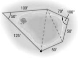 Chapter 7, Problem 35RE, Approximating the Area of a Lake To approximate the area of a lake. Cindy walks around the perimeter 