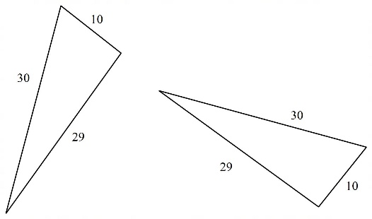 Chapter A.2, Problem 10AYU, 10. True or False The triangles shown are congruent.

 