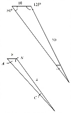 Chapter A.2, Problem 46AYU, In Problems 43 – 46, the triangles in each pair are similar, Find the missing length x and the 