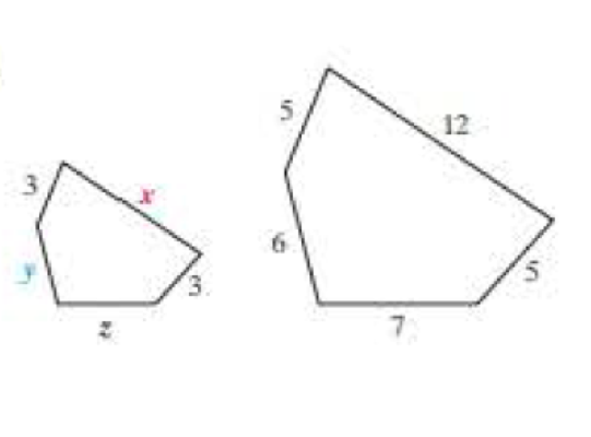 Chapter 5.5, Problem 24E, bIn each of Exercises 17-26. the sides in each pair of figures arc proportional. Find the missing 