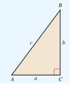 Chapter 5.1, Problem 125E, In Exercises 121-126, consider triangle ABC shown in the adjoining figure. Use the Pythagorean 