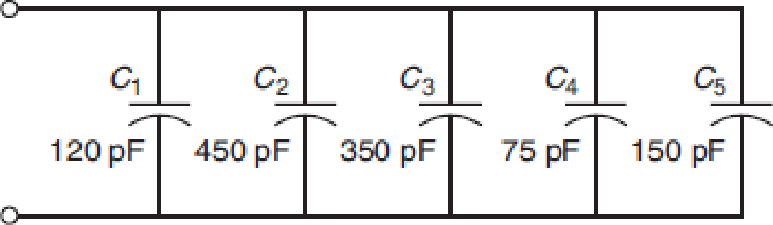Chapter 1, Problem 24DPS, D. Practical Applications Electronics When capacitors are connected in parallel in a circuit as 