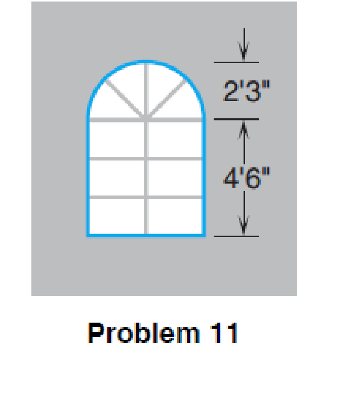 Chapter 8.4, Problem 11DE, Carpentry At 11.25 per foot for the curved portion and 1.75 per foot for the straight portion, how 