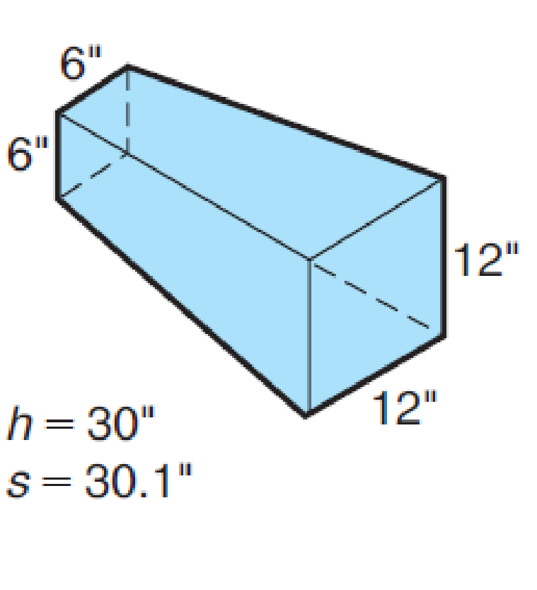 Chapter 9, Problem 19APS, Solve the following problems involving solid figures. Find (a) the total outside surface area and 