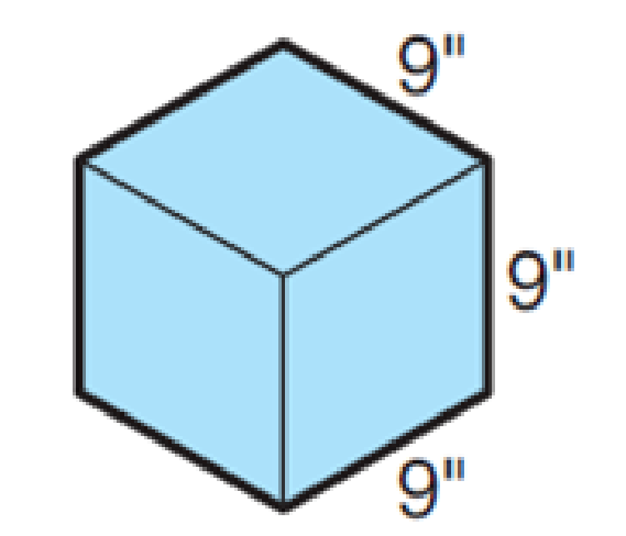 Chapter 9.1, Problem 1AE, Find the volume of each of the following right prisms. Round to the nearest tenth unless indicated 