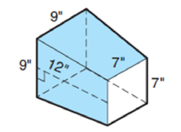 Chapter 9.2, Problem 5CE, C. Practical Applications Sheet Metal Trades How many square inches of sheet metal are used to make 