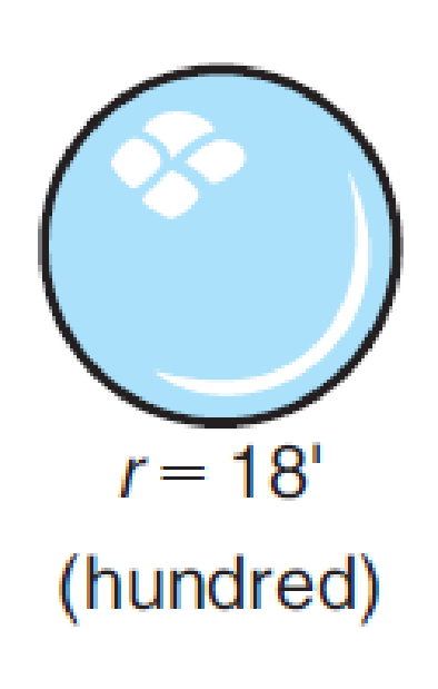 Chapter 9.3, Problem 2BE, Find the total surface area and volume of each of the following solid objects. (Round as directed in , example  2