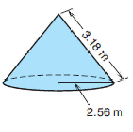 Chapter 9.4, Problem 10DE, Welding A cone-shaped hopper is constructed by first cutting a wedge from a circular piece of sheet , example  2
