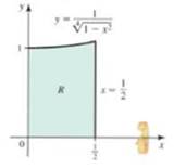 Chapter 6.3, Problem 20E, Solids of revolution Let R be the region bounded by the following curves. Find the volume of the 