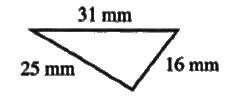 Chapter 3.1, Problem 6CP, Find the perimeter of each triangle. a p=31mm++p= b. A triangle with sides that each measure 5 in. 