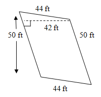 Chapter 3.SE, Problem 8SE, Name each figure and find its perimeter and area using the appropriate formulas. 