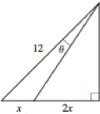 Chapter 1.4, Problem 90E, Right-triangle pictures Express  in terms of x using the inverse sine, inverse tangent, and inverse 