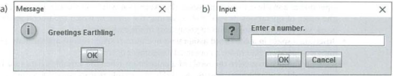 Chapter 2.14, Problem 2.35CP, Write code that will display each of the dialog boxes shown in Figure 2-19. Figure 2-19 Dialog boxes 