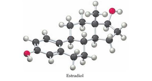 Chapter 13, Problem 13.146MP, The steroid hormone estradiol contains only C, H, and 0; com-bustion analysis of a 3.47mg sample 