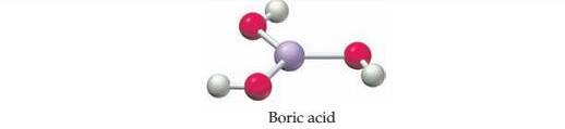 Chapter 16, Problem 16.46CP, Boric acid (H3BO3) is a weak monoprotic acid that yields H3O+ ions in water H3BO3 might behave 
