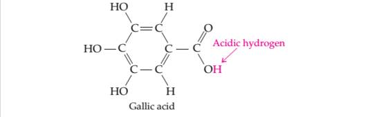 Chapter 16, Problem 16.92SP, The pH of 0.050 M gallic acid, an acid found in tea leaves, is 2.86. Calculate Ka and pKa for gallic 