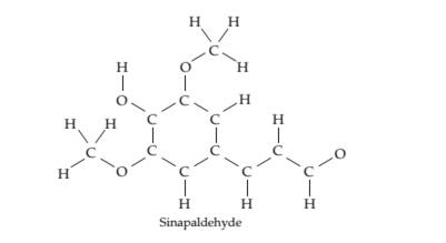 Chapter 7, Problem 7.38CP, Sinapaldehyde, a compound present in the toasted wood used for aging vine, has the following 