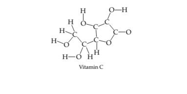Chapter 7, Problem 7.39CP, Vitamin C (ascorbic acid) has the following connections among atoms. Complete the electron-dot 