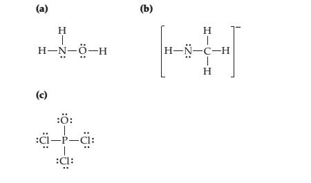 Chapter 7, Problem 7.95SP, Assign formal charges to the atoms in the following structures 