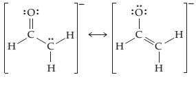 Chapter 7, Problem 7.99SP, Calculate formal charges for the C and O atoms in the following two resonance structures. Which 
