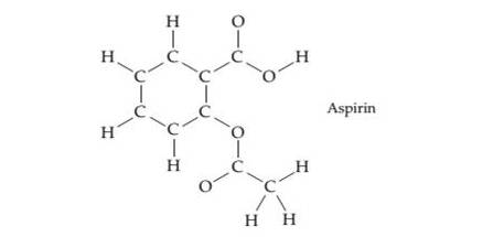 Chapter 8, Problem 8.72SP, Aspirin has the following connections among atoms. Complete the electron-dot structure for aspirin, 