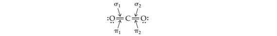 Chapter 8, Problem 8.9P, Which orbitals overlap to form the sigma and pi bonds in the following structure of carbon dioxide? 