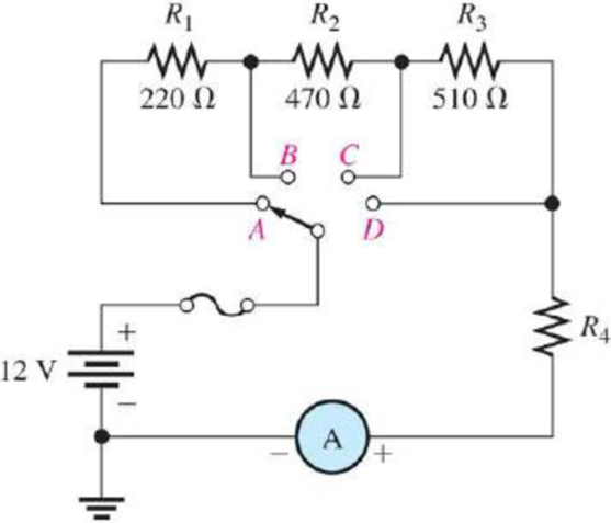 Chapter 5, Problem 10CDQ, If the switch is thrown from position C to position D, the current through R3 a. increases b. 