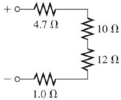 Chapter 5, Problem 13P, Find the total resistance in Figure 566 if all three circuits are connected in series. , example  2