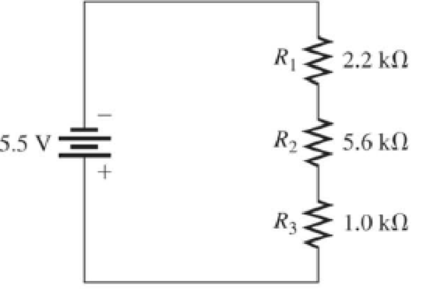 Chapter 5, Problem 19P, What is the current in each circuit of Figure 570? Figure 570 , example  1