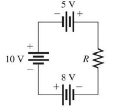 Chapter 5, Problem 31P, Determine the total source voltage in each circuit of Figure 5-77. Figure 5-77 , example  1
