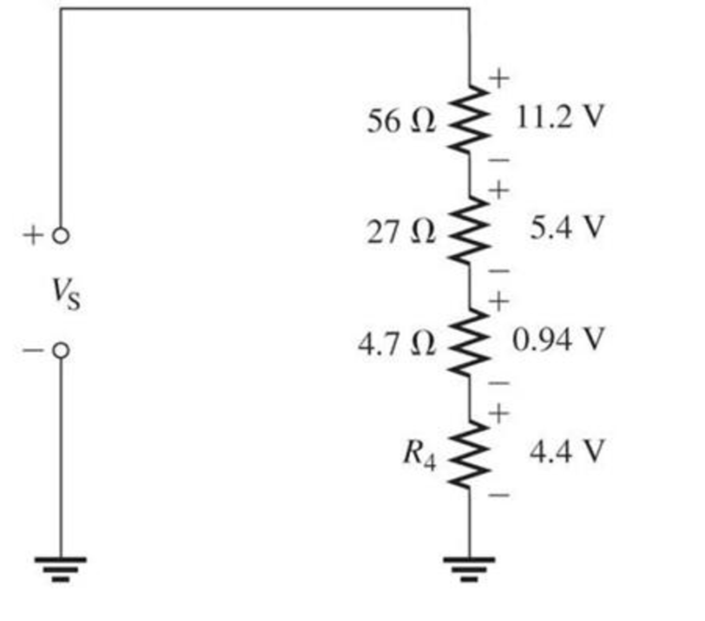 Chapter 5, Problem 35P, In the circuit of Figure 5-79, determine the resistance of R4. Figure 5-79 