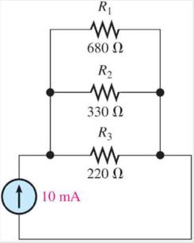 Chapter 6, Problem 18RP, Figure 6-35 Determine the current through each resistor in Figure 6-35 if R3 is removed 