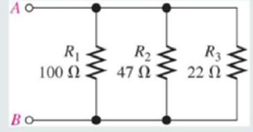 Chapter 6, Problem 8RP, If a 33  resistor is connected in parallel in Figure 6-20, what is the new value of RT? Calculate 