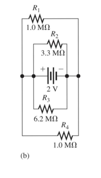 Chapter 7, Problem 4P, For each circuit in Figure 7-62, identify the series and parallel relationships of the resistors , example  2