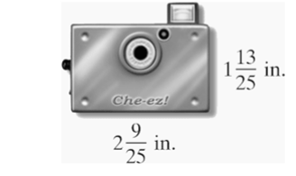 Chapter 2.4, Problem 95ES, Solve. 

A Japanese company called Che-ez! manufactures a small digital camera, the SPYZ camera. The 