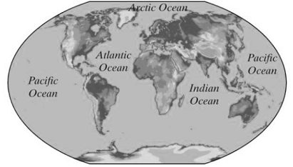 Chapter 3.3, Problem 70ES, The table below shows the fraction of the Earth’s water area taken up by each ocean. Use this table 