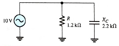 Chapter 10, Problem 14P, Determine the impedance for the circuit in Figure 10-75. 