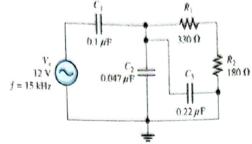Chapter 10, Problem 24P, Is the circuit in Figure 10-82 predominantly resistive or predominantly capacitive? 