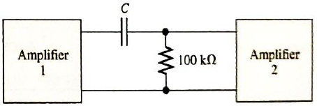 Chapter 10, Problem 42P, What value of coupling capacitor is required in Figure 10-87 so that the signal voltage at the input 