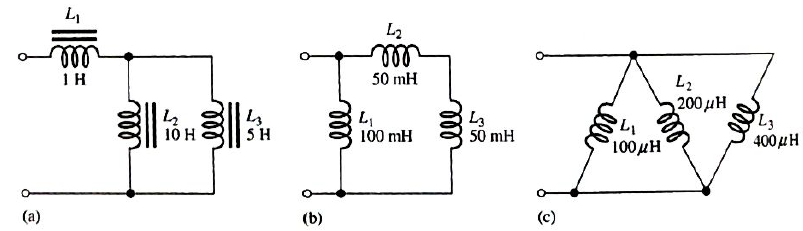 Chapter 11, Problem 11P, Determine the total inductance of each circuit in Figure 11-42. 
