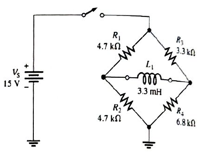 Chapter 11, Problem 25P, What is the current in the inductor 1.0s after the switch closes in Figure 11-47. What is the 