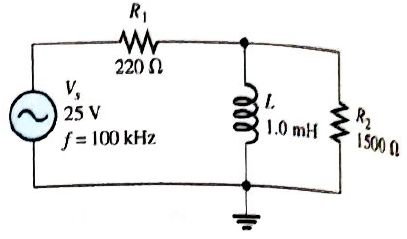 Chapter 12, Problem 24P, Is the circuit in Figure 12-61 predominantly resistive or predominatly inductive? 